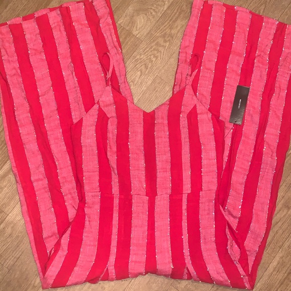 Lulus Karol striped jumpsuit NWT - Picture 6 of 8